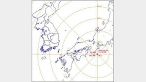 일본서 규모 6.1 지진, 한때 열차 운행 중단…기상청 “피해 없어”