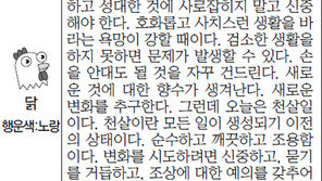 [스포츠동아 오늘의 운세] 2016년 4월 4일 월요일 (음력 2월 27일)