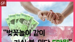 [카드뉴스]“벚꽃놀이 같이 가실 분, 일당 5만원”