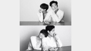 ‘운빨로맨스’ 황정음-류준열, 메이킹 사진부터 케미 폭발? 손깍지+어깨기대기 ‘달달’