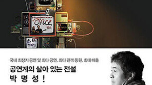 [신간] 신시컴퍼니 박명성 대표의 ‘프로듀서 고백’