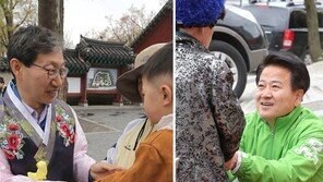 “일꾼 김성주 한번 더” vs “정동영 재기 기회를” 