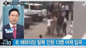 정부, ‘북한 해외식당 종업원 집단 탈북’ 이례적 공식 발표
