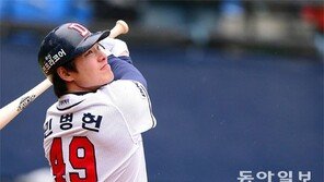 방망이 짧게 잡고 스윙, 타격자세 그대로인데…민병헌, 대포 변신의 비밀