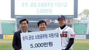 [콤팩트뉴스] 두산, 시범경기 입장수익금 1억원 기부 外