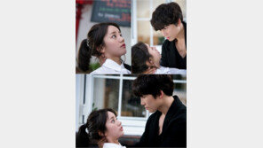 ‘딴따라’ 지성♥혜리, 심쿵 유발 눈맞춤…“그린이 가장 예쁘게 나올 수 있는 앵글로” 배려 폭발