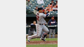 박병호, 메이저리그 첫 2루타 ‘타율 1.60’ 소폭 올라…팀은 1-3 敗 ‘9연패’ 수렁