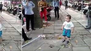 “우리 가게 놔둬!”…가족 지키려 쇠파이프 든 꼬마 