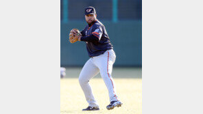 김성근 감독 “로사리오는 포수로 쓰기 어렵다”