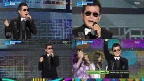 태진아, ‘음악중심 500회 특집’ 대미 장식…후배 ★과 ‘다정샷’도