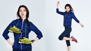 밀레, 박신혜와 전속모델 재계약…우먼 애슬레저 화보 공개