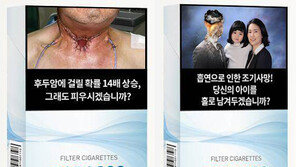 “담뱃갑 경고그림은 시각적 폭력” “혐오감 줘야 흡연욕구 줄어”