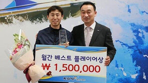 [콤팩트뉴스] 이재학 3월 베스트플레이어 선정…손제민은 1분기 우수선수상