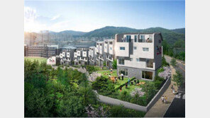 [화제의 분양현장]용인 ‘동백 코아루 스칸디나하우스, 북유럽 라이프 스타일의 타운하우스 