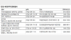 인천-부천지역 문화행사