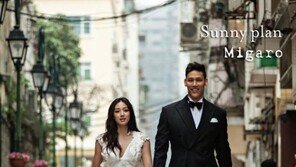 ‘덩크왕’ 이승준, 미코 최지윤과 영화 같은 웨딩화보 공개…다음달 28일 결혼