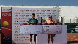 임민섭-이은혜 프랑스오픈 주니어 예선 남녀단식 우승 