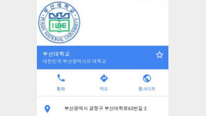 부산대 검색하면 ‘일베’ 글씨가 대표 로고에…어찌된 일? 