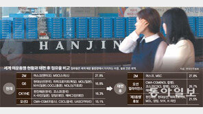 양대 해운동맹에 못 낀 한진-현대… 제3동맹 추진