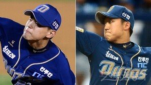 김태군 “준영아·창모야, 꽈서 던지지 마”