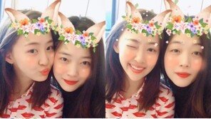 설리·다솜 절친 인증샷 공개 “여우 두마리 신났음” 