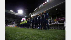 올림픽축구대표팀 “한국 남자구기종목 자존심 걸렸다”
