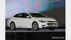 [포토12컷]쉐보레, 신형 말리부 ‘실제로 살펴보면’