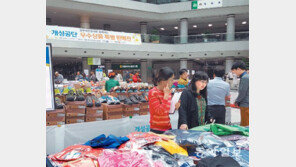 개성공단 기업 상품 판매전