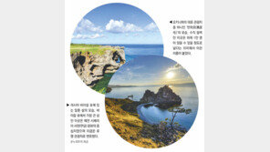 시베리아 통나무집 묵을까 오키나와 옛왕궁 둘러볼까