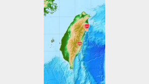 대만서 연이은 지진, 카오슝서 규모 5.5 지진…화롄서는 4.0 이상 지진 수 차례 발생
