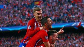 AT마드리드 먼저 1승…챔스리그 준결승 1차전 뮌헨 제압