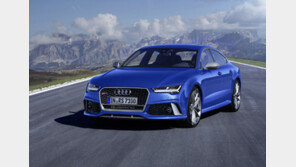 괴물카가 떴다…‘아우디 RS 7 Plus’ 출시