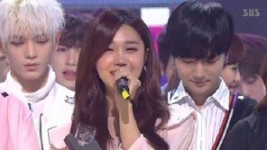 정은지 솔로데뷔 13일만에 2관왕, “부담감 컸다” 눈물 펑펑