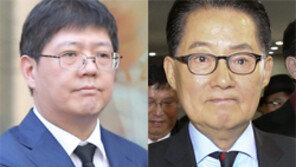 김홍걸 “박지원, 母 정치적 이용” 발끈 vs 朴 “대권 권유 편지 있다” 불쾌 