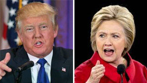 ‘트럼프 대통령’ 현실화되나…양자 가상대결서 처음으로 힐러리 눌러 