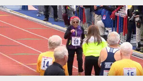 美 100세 할머니, 100m달리기 신기록…얼마나 빨랐기에? 