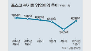 구조조정 막바지 포스코 “이젠 신산업 투자”