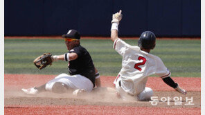 끝내기 폭투…제물포고 32강 세이프