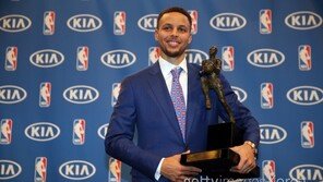 커리, 첫 만장일치 MVP