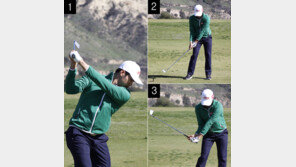 [JDX와 함께 하는 김도훈의 골프 솔루션] 손이 아닌 팔로 스윙을 리드하라