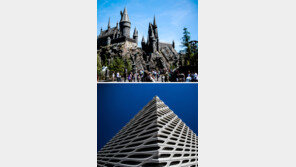 [글로벌 스케치]스카이라인 바꿔놨네 해리포터 매직… 하얀 벌집 기묘한 모습 워홀과 눈인사