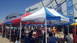 ‘중소형·학군·브랜드’ 통했다…동탄역 더샵 센트럴시티 2차 3만여 명 몰려