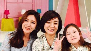 ‘여유만만’ 이정민 아나운서, 허수경 모녀와 인증샷 “너무나 사랑스런 딸 별이”