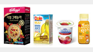 식·음료업계 ‘멀티 과일 믹스’가 대세