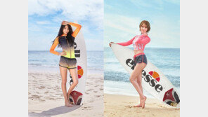 엘레쎄, 대세 아이돌 설현·초아와 함께 한 ‘래쉬가드 화보’ 공개