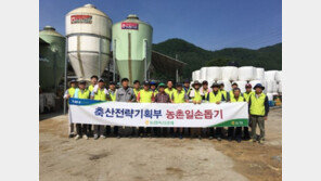 농협 경제지주, 경기 양평 찾아 ‘농촌 일손돕기’ 활동