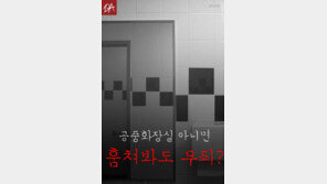 [카드뉴스]공중화장실 아니면 훔쳐봐도 무죄?