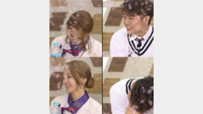 ‘불후’ 샘김 송소희, 핑크빛 기류…출연자들의 농담에 볼 발그레