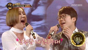 ‘듀엣가요제’ 소찬휘-김민재 ‘천년의 사랑’ 열창 ‘최종우승’…‘진성+미성’ 완벽 조화