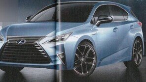 렉서스, 2세대 CT 200h 렌더링 유출 ‘프리우스와 플랫폼 공유’